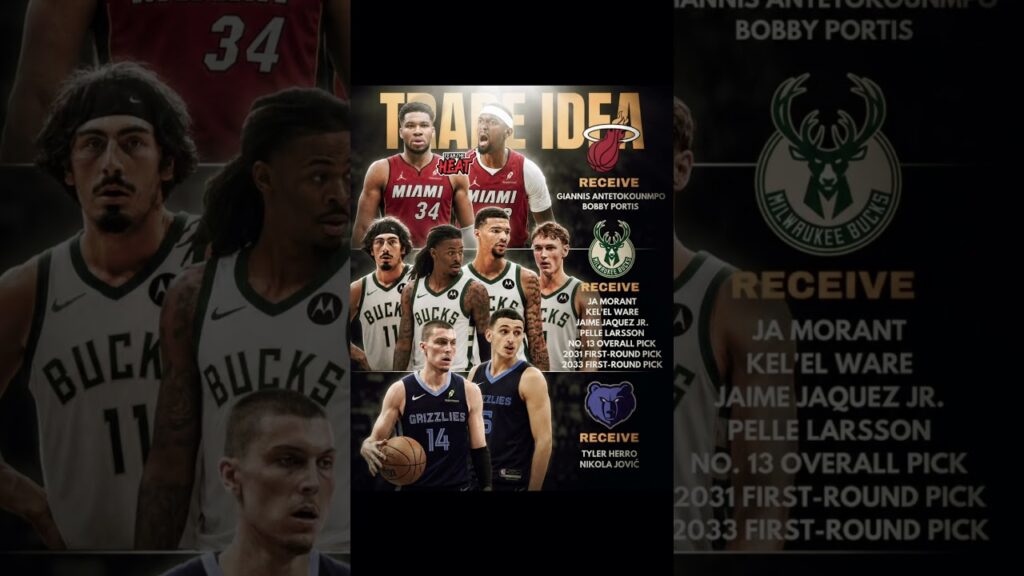 Giannis 3-Team Trade Bombshell Revealed! #giannisantetokounmpo #firsttake