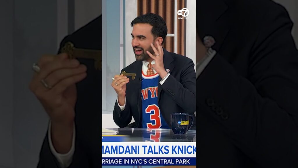Mamdani to give key to the city to Knicks players