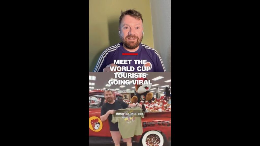 Meet the World Cup tourists going viral
