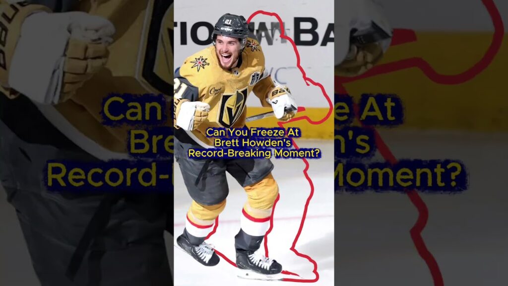 Brett Howden Sets 14th Golden Knights Playoff Goal Record