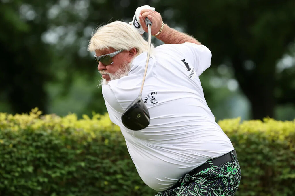 John Daly fires bogey-free 63 at Dick’s Open, his career low on PGA Tour Champions