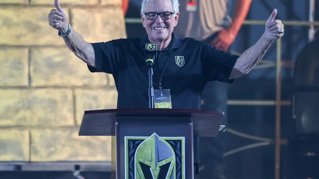 Golden Knights’ owner Bill Foley wants to bring NBA team to Las Vegas