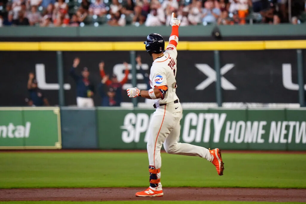 Pena, Altuve Blast Astros Past Guardians 9-3. Imai Career Best 11K
