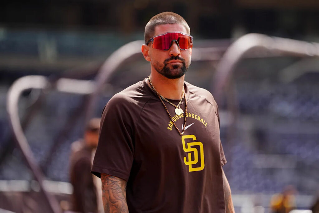 Padres designate Nick Castellanos for assignment after hitting .191 with team following Phillies