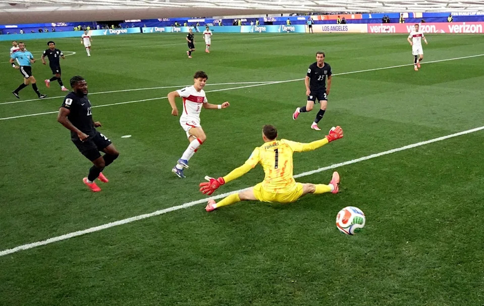 Arda Guler equalised for Turkey (Reuters)
