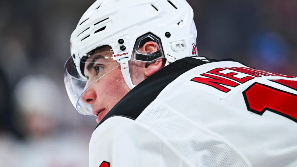 Devils trade defenseman Simon Nemec to the Flames for three high draft picks Devils trade defenseman Simon Nemec to the Flames for three high draft picks
