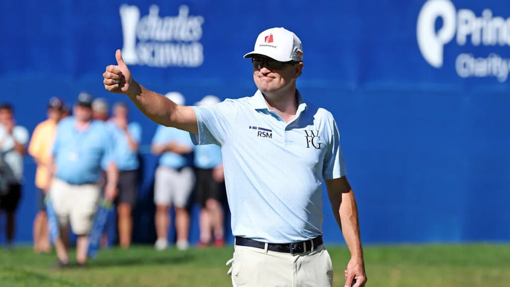 Zach Johnson wins in home state of Iowa on PGA Tour Champions