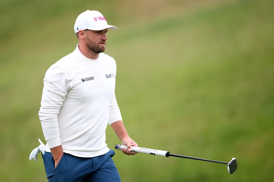 Wyndham Clark is pictured during the final round of the Canadian Open on June 14. Getty Images