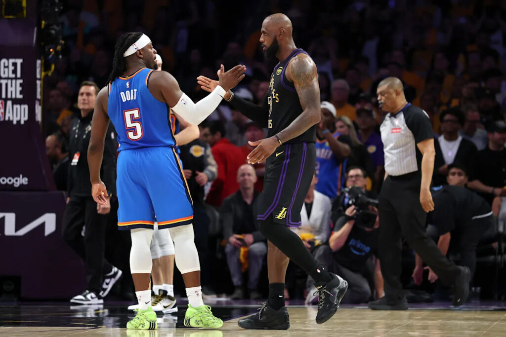 Lakers have reportedly called Thunder about Lu Dort