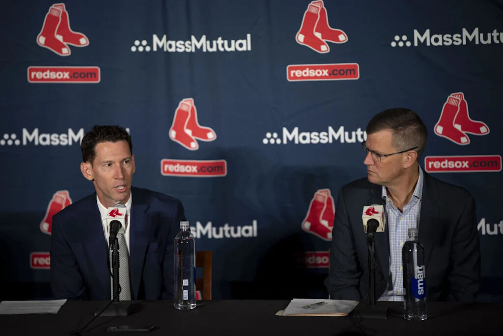Is Sam Kennedy telling the truth when he says the Red Sox aren’t considering firing Craig Breslow? Is Sam Kennedy telling the truth when he says the Red Sox aren’t considering firing Craig Breslow?