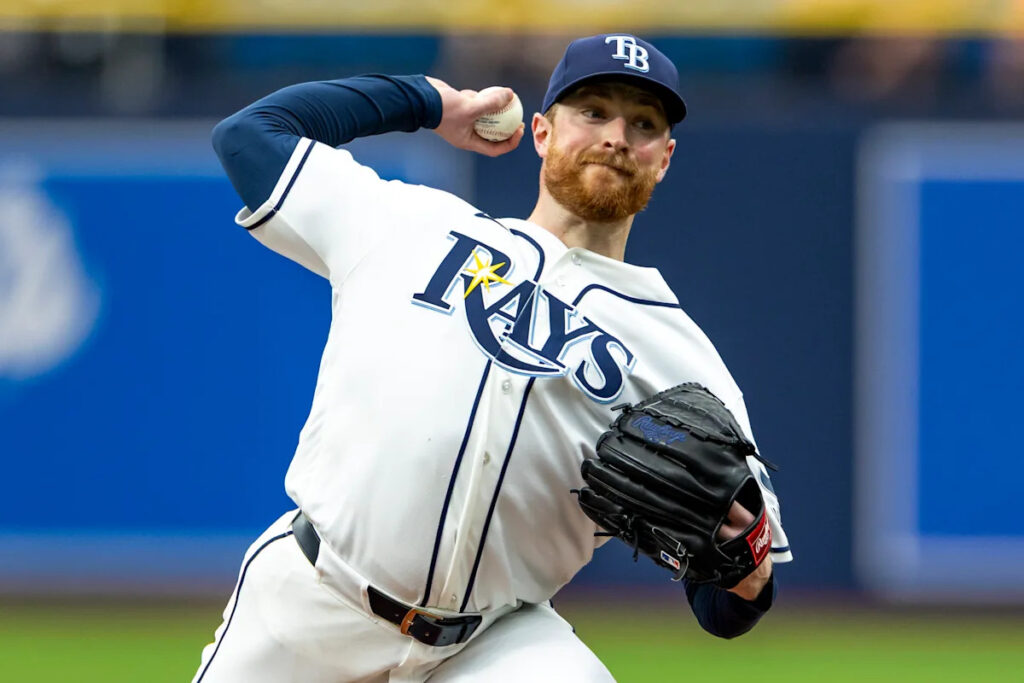Rays’ Drew Rasmussen records career-high 13 Ks, strikes out each of Red Sox’s top-3 batters 3 times in win
