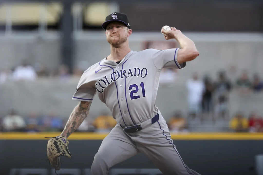 The Rockies come out on the wrong side of a back-and-forth game, fall to the Athletics 7-5 The Rockies come out on the wrong side of a back-and-forth game, fall to the Athletics 7-5