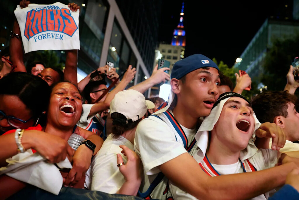 After 53 years, the New York Knicks are NBA champions. And the wait sure seemed worth it After 53 years, the New York Knicks are NBA champions. And the wait sure seemed worth it