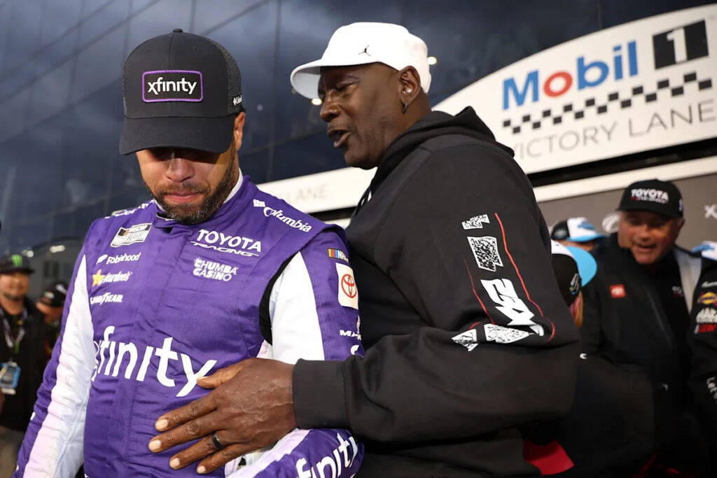 Bubba Wallace to drive ‘Space Jam’ themed car in NASCAR race for Jordan’s team