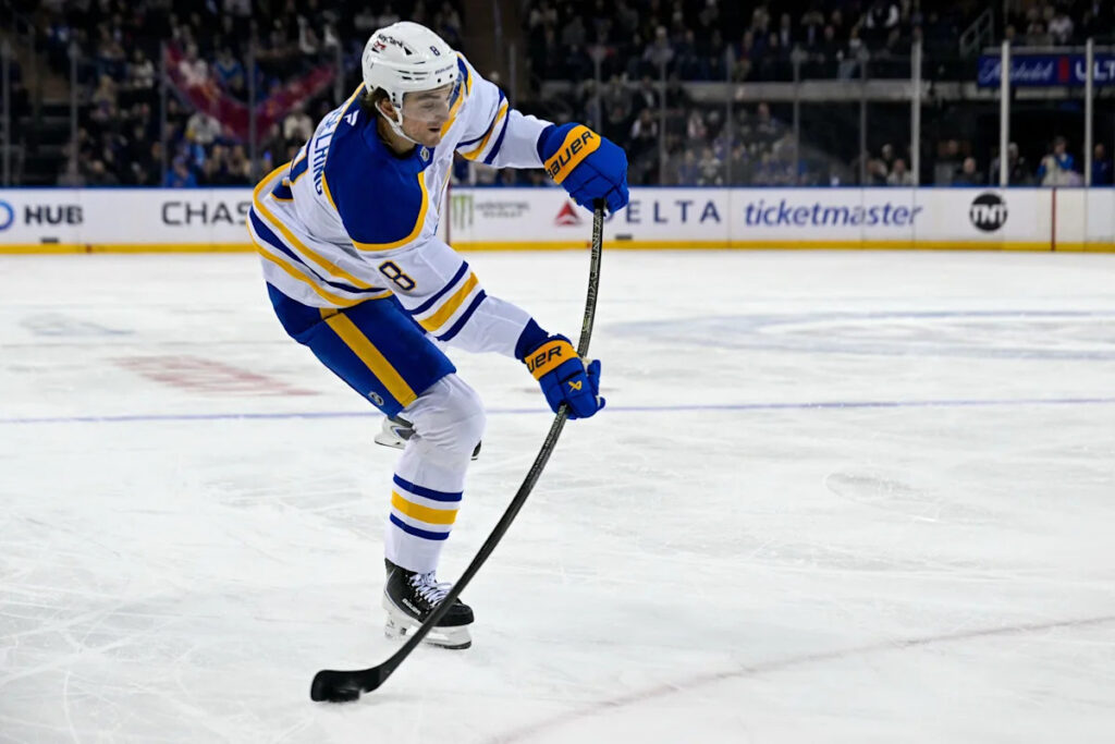 Sharks trade for Michael Kesselring, swap first-round picks with Sabres