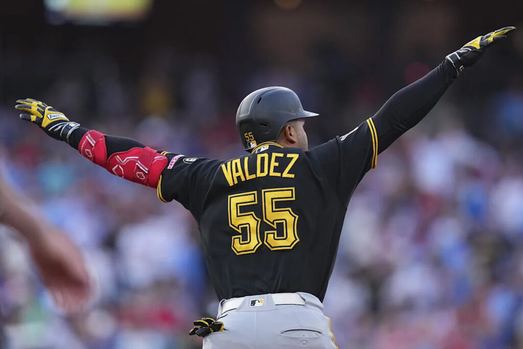 Esmerlyn Valdez continues to make magic happen for Pirates lineup Esmerlyn Valdez continues to make magic happen for Pirates lineup