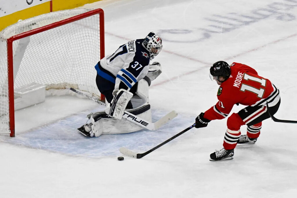 Matthew Tkachuk Has High Praise For Blackhawks Forward Oliver Moore