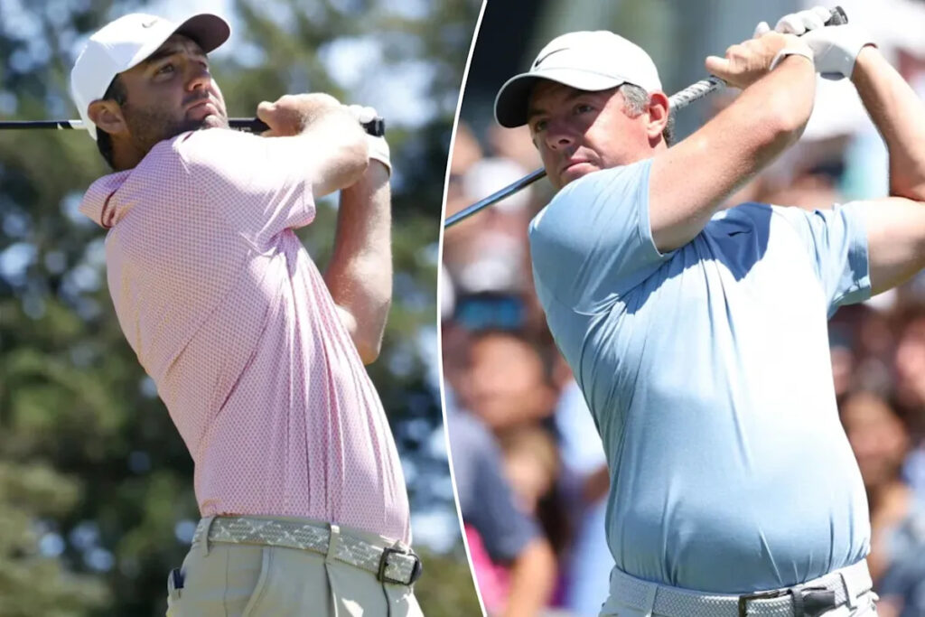 It’s Rory McIlroy and Scottie Scheffler atop the golf world — and a field in awe behind them