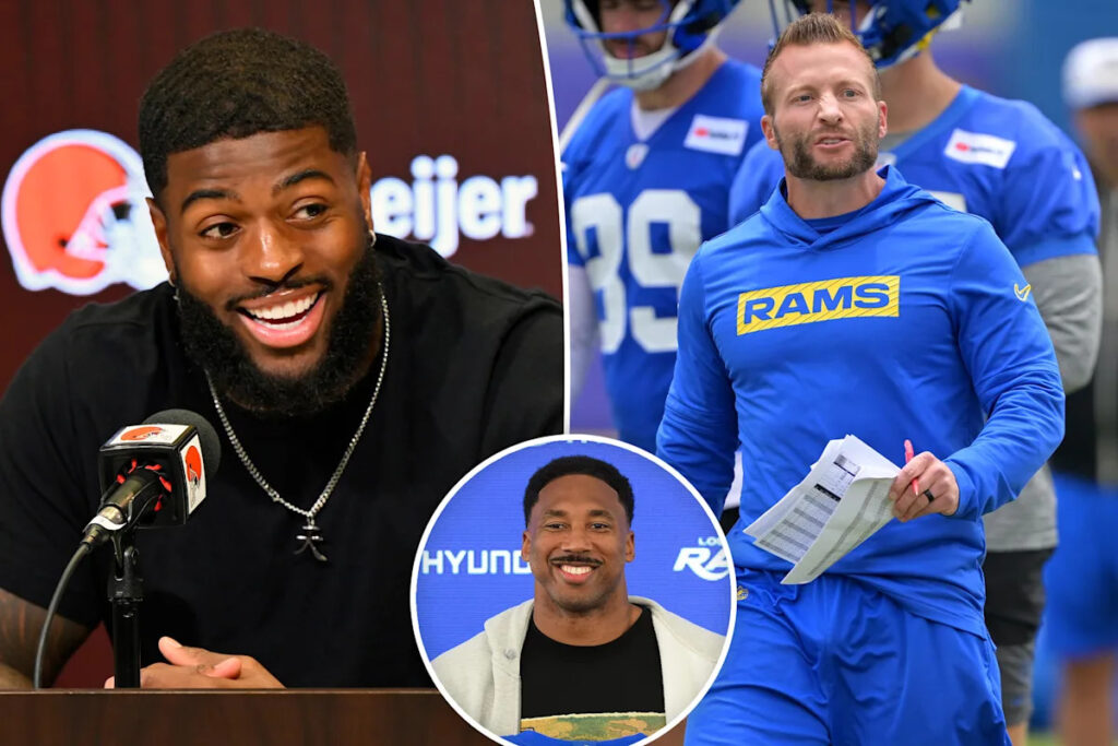 Jared Verse had one final Rams request after being traded to Browns