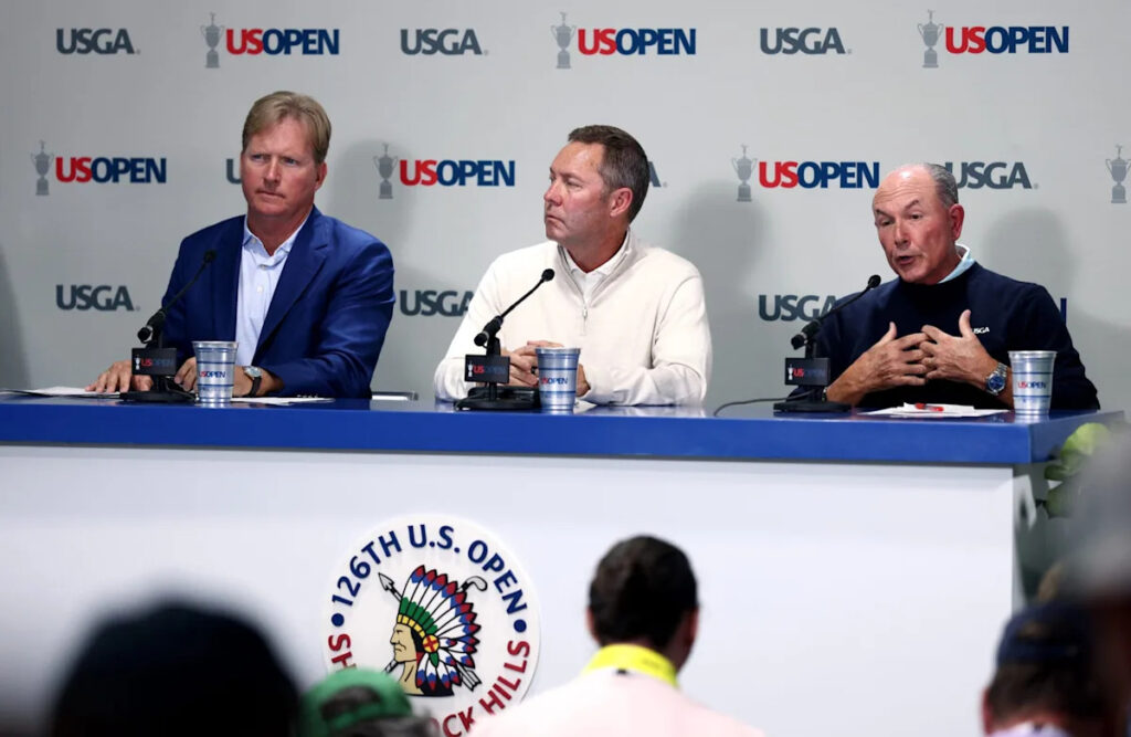 What the USGA have warned players about via text ahead of the weekend at the US Open What the USGA have warned players about via text ahead of the weekend at the US Open