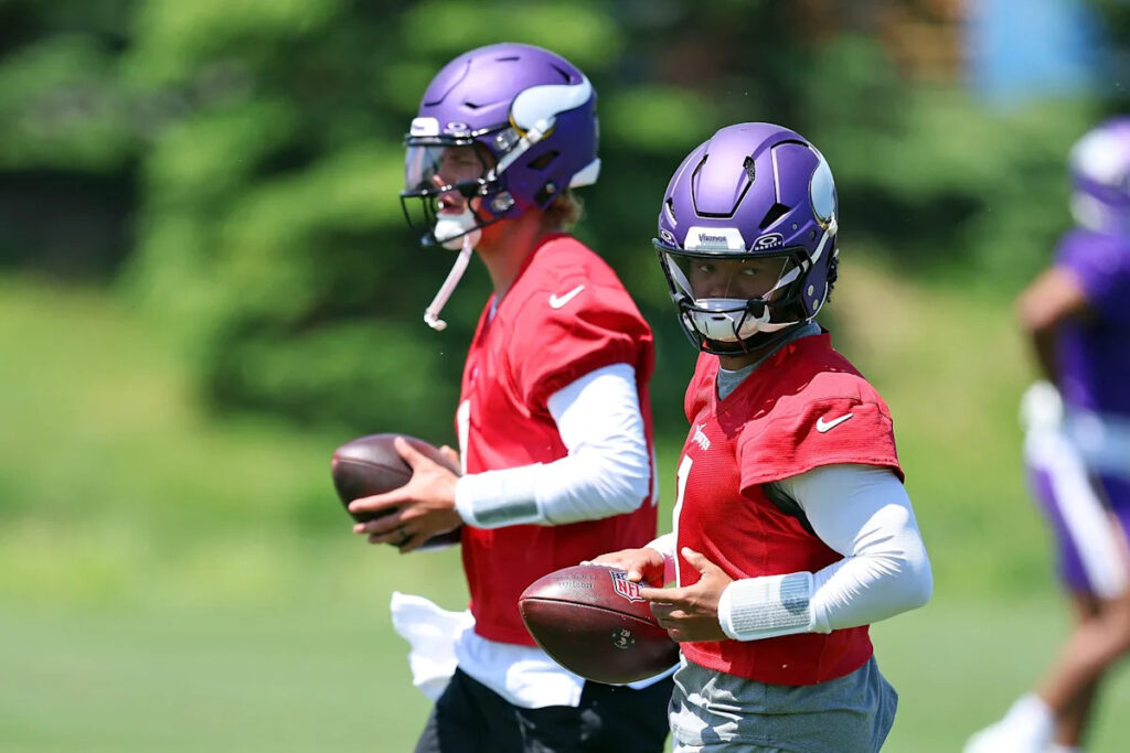Kevin O’Connell lauds Kyler Murray, JJ McCarthy for ‘very professional’ competition