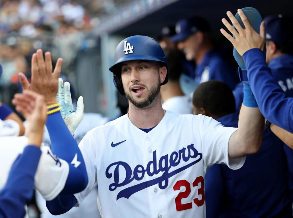 Dodgers notes: Kyle Tucker, Dalton Rushing, Freddie Freeman