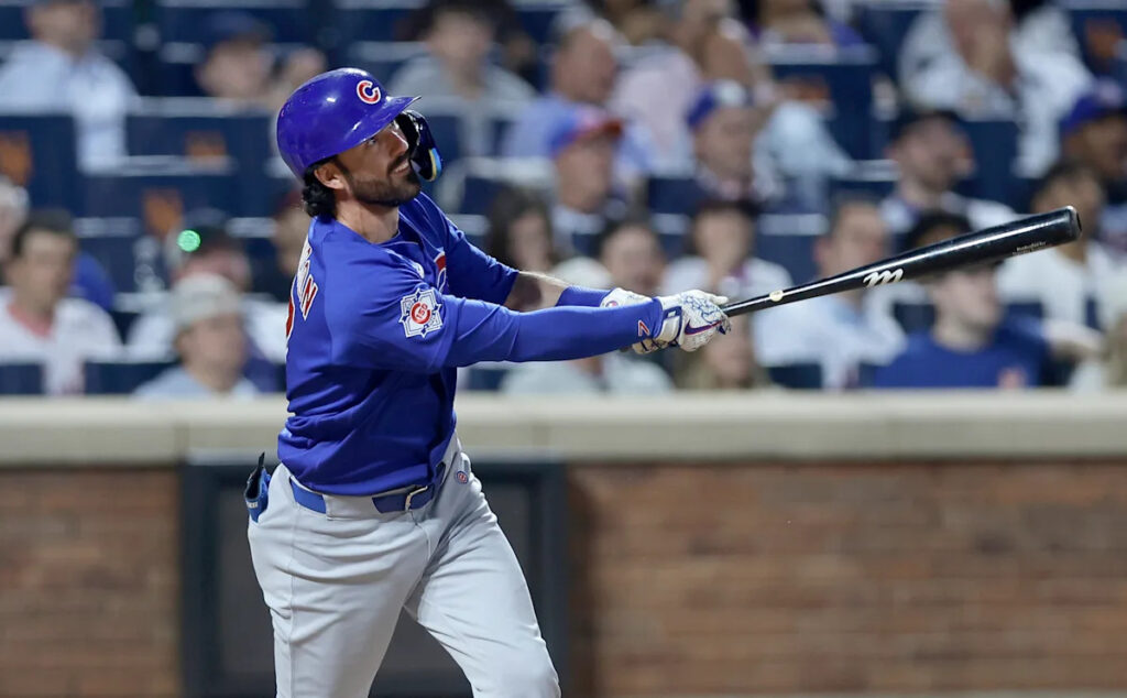 Renewed Dansby Swanson makes Cubs history with 15 RBI across 3 games vs. Mets, including 11 in doubleheader