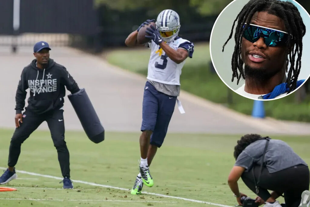 George Pickens gets candid about playing on Cowboys franchise tag George Pickens gets candid about playing on Cowboys franchise tag