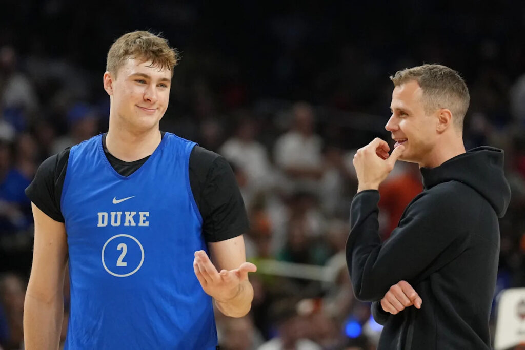 Dusty May leaves for Mavs. Jon Scheyer stays. Duke trolls