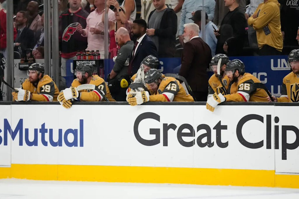 Golden Knights’ improbable run comes to crashing halt with shutout loss on home ice