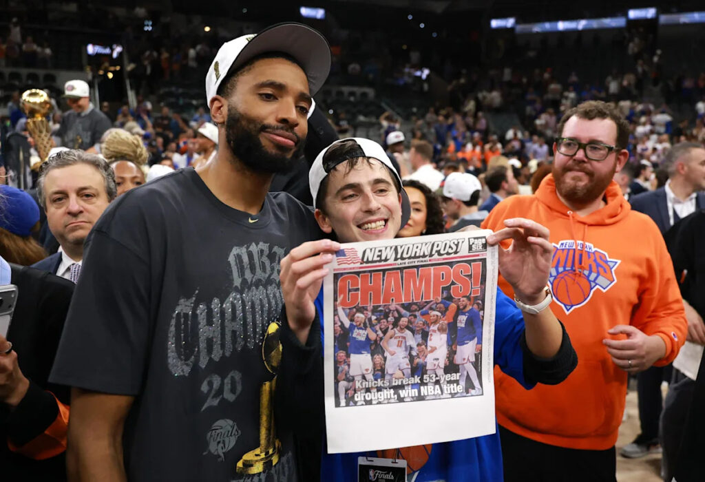 ESSAY: The quiet alienation of a New York Knicks title. ESSAY: The quiet alienation of a New York Knicks title.