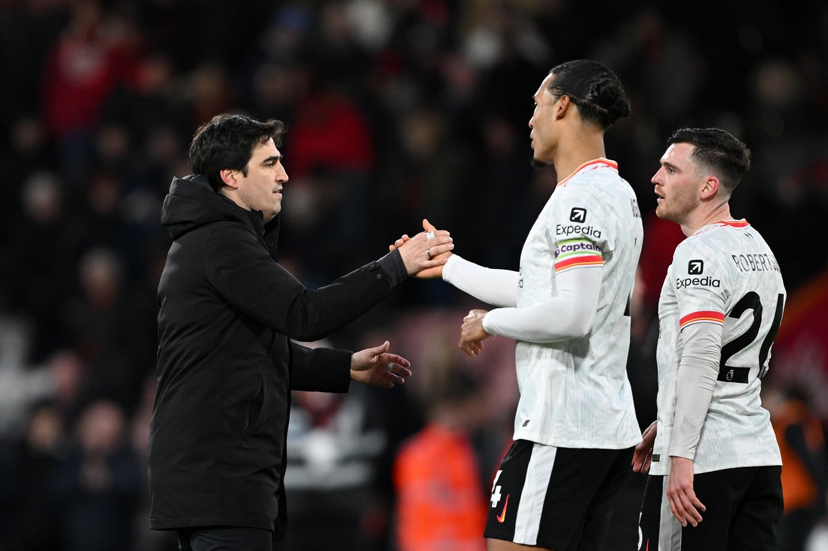 Iraola led Bournemouth to the brink of the Champions League, but has yet to manage a campaign alongside European football (Getty)