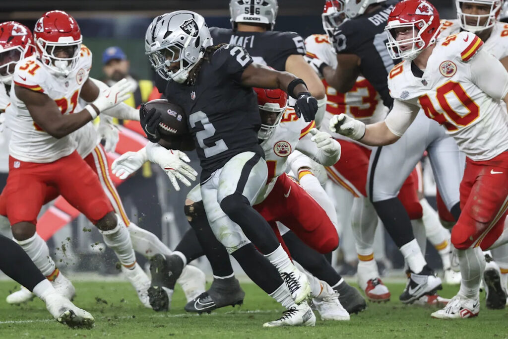 Where does Ashton Jeanty rank among AFC West running backs? Where does Ashton Jeanty rank among AFC West running backs?