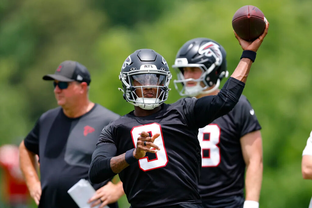 Michael Penix nearing full return and other notes from Falcons OTAs