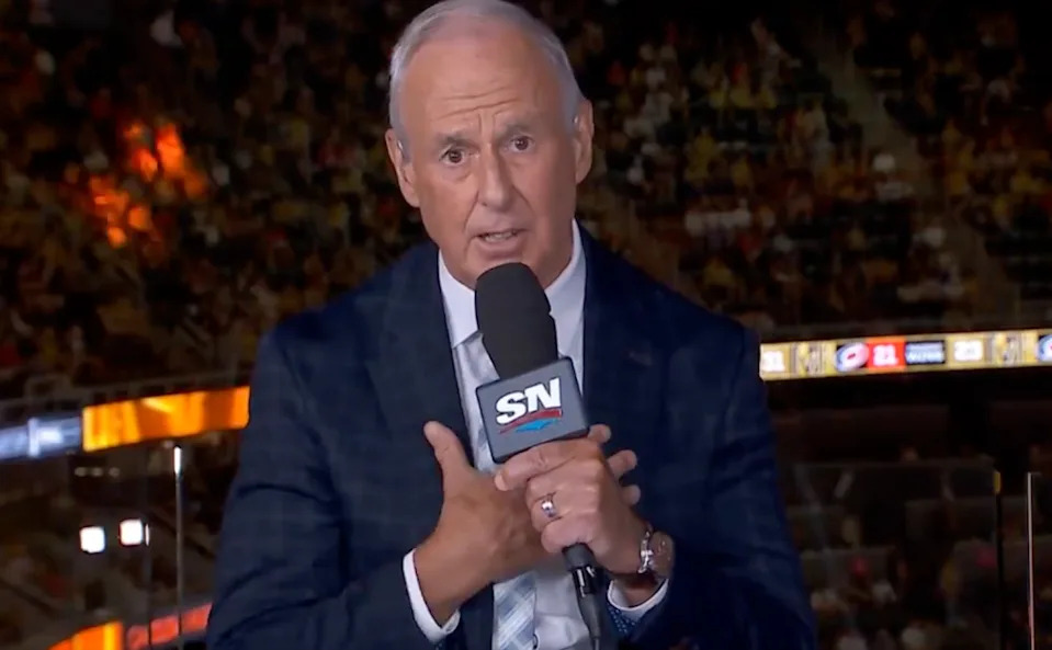 Ron MacLean apologizes after making a comment on roofies during Game 6 of the Stanley Cup Playoffs. @bnpeki/X