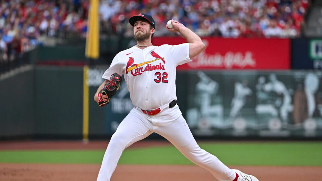 Liberatore and Dobbins pitch the Cardinals to a 5-1 victory over the Cubs Liberatore and Dobbins pitch the Cardinals to a 5-1 victory over the Cubs