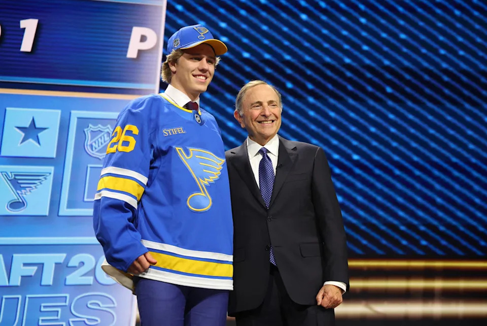 Blues Go Center Heavy With Their First-Round Picks In 2026 NHL Draft 