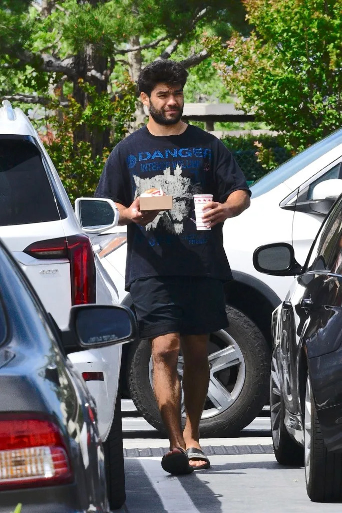 Puka Nacua leaves a workout and goes to In-N-Out before returning to a rehab facility in Malibu, CA. London Entertainment for CA Post