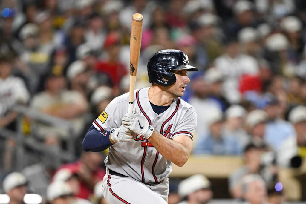 Braves offense lifeless again in loss to Padres