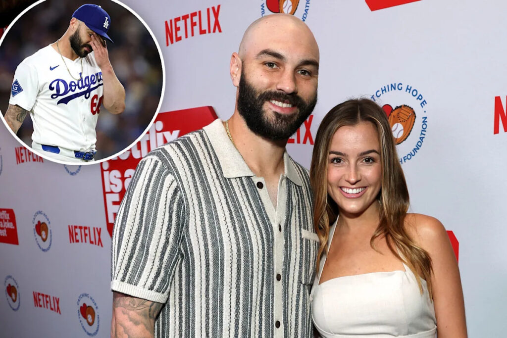 Tanner Scott’s wife posts death threats she received about newborn after Dodgers’ loss