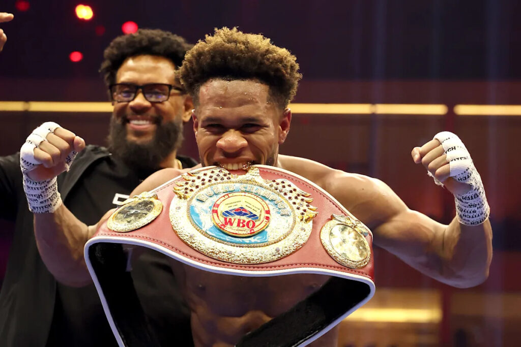 Devin Haney ordered to defend WBO welterweight title against Keyshawn Davis