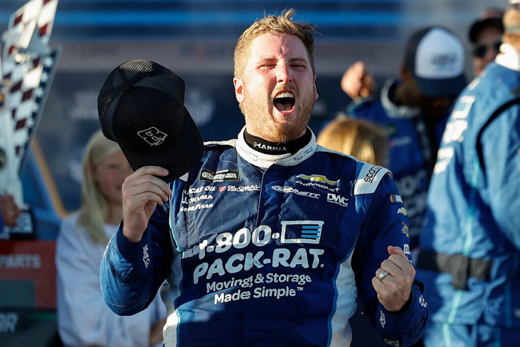 Austin Hill notches first NASCAR victory for RCR since death of Kyle Busch