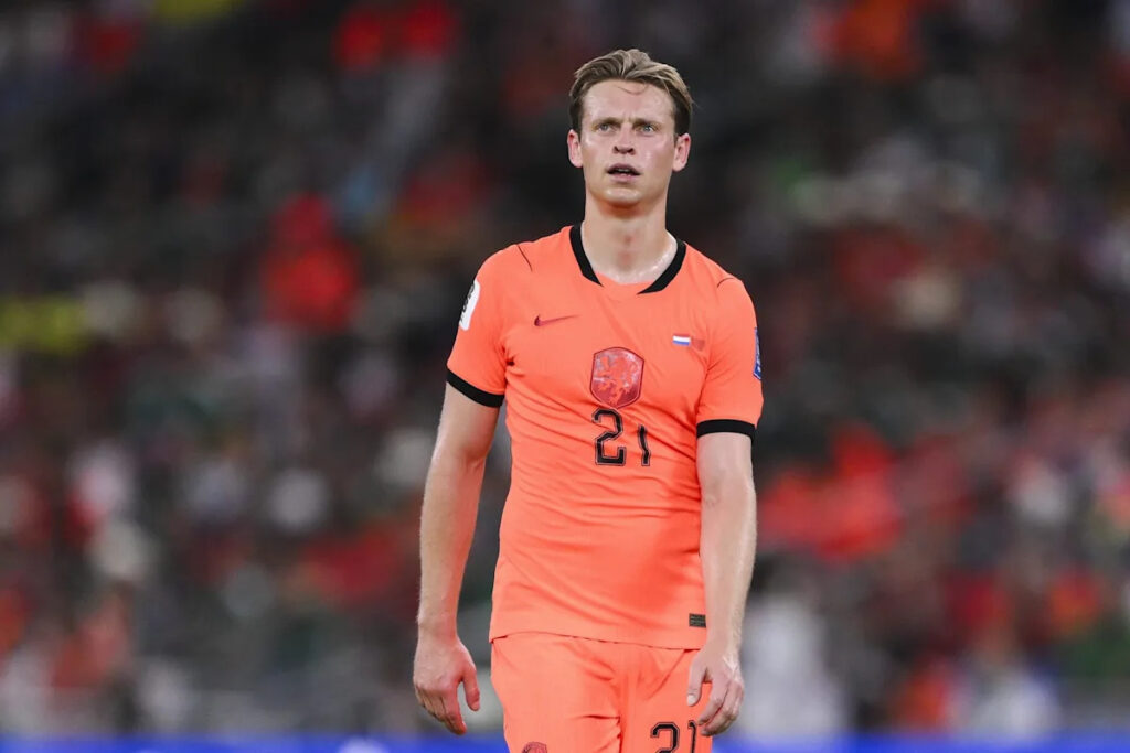 Barcelona see the silver lining in Frenkie de Jong’s World Cup heartbreak