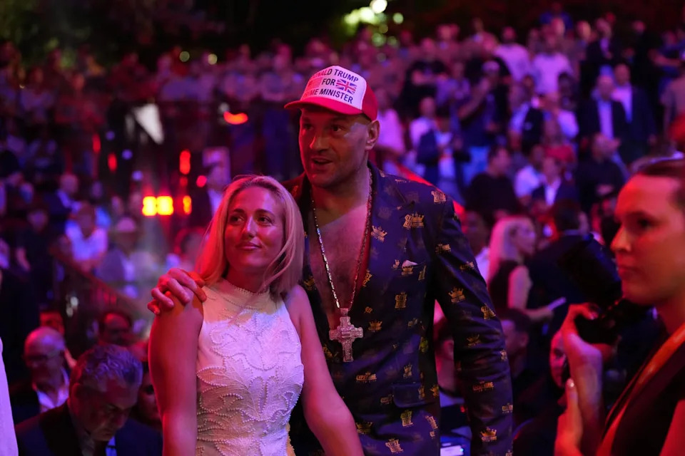 Tyson Fury recently attended the White House UFC card (AP)
