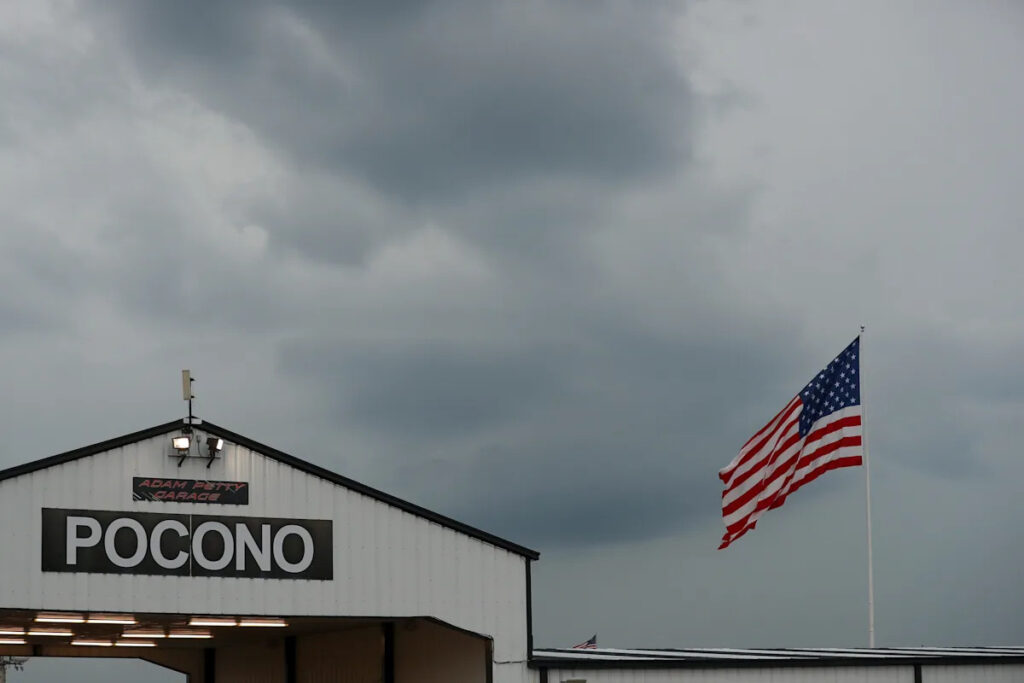 NASCAR Pocono race time moved up, Sunday weather forecast update