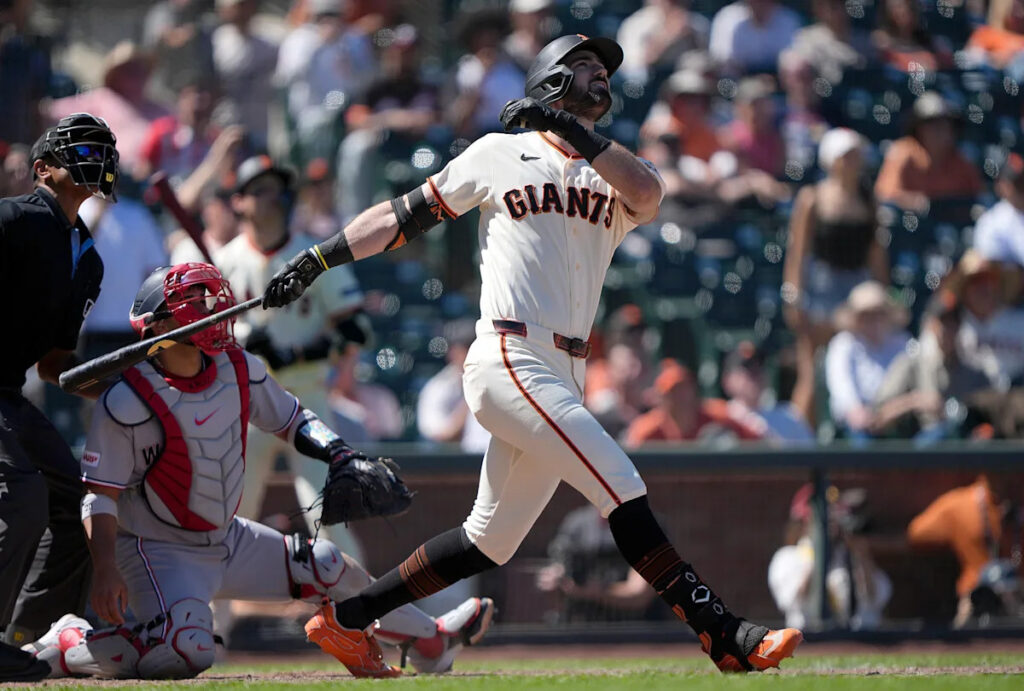 Bryce Eldridge walk off slam caps Giants massive comeback