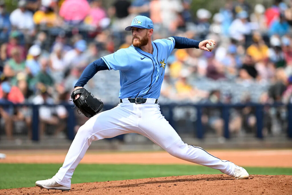 Cam Booser comes to Rays pen with some new pitch shapes Cam Booser comes to Rays pen with some new pitch shapes