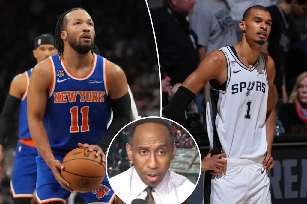 Stephen A. Smith believes Jalen Brunson ‘literally saved NBA’ from a Victor Wembanyama evolution