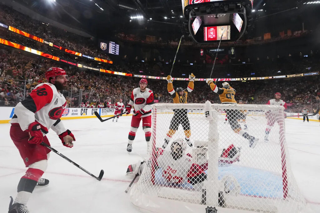 Golden Knights were the NHL’s best 3rd-period team until 2 Hurricanes comebacks
