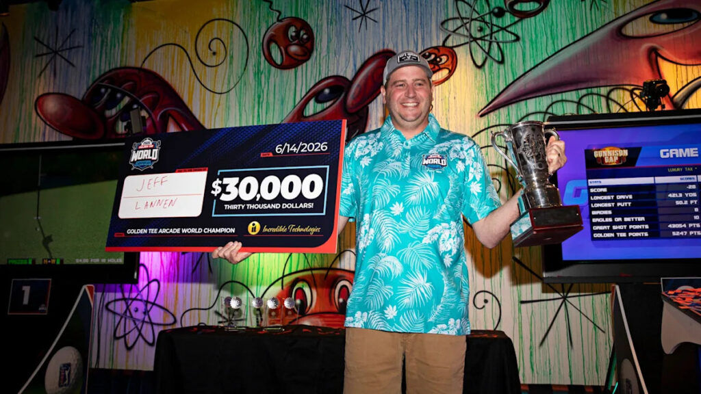 The king of the screen: Golden Tee crowns a new world champion The king of the screen: Golden Tee crowns a new world champion